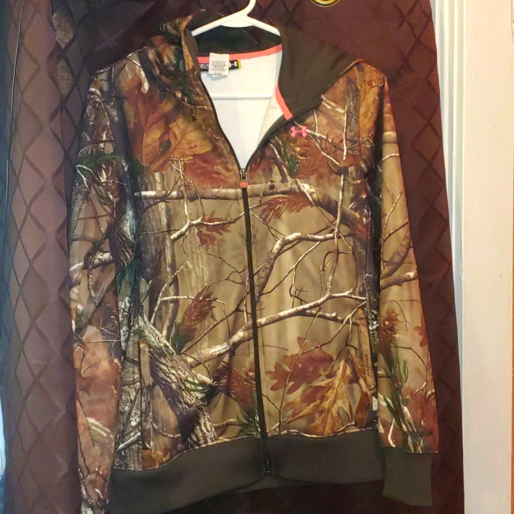 Under armour zip up jacket